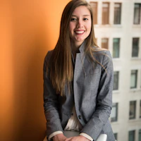 Professional woman volunteer